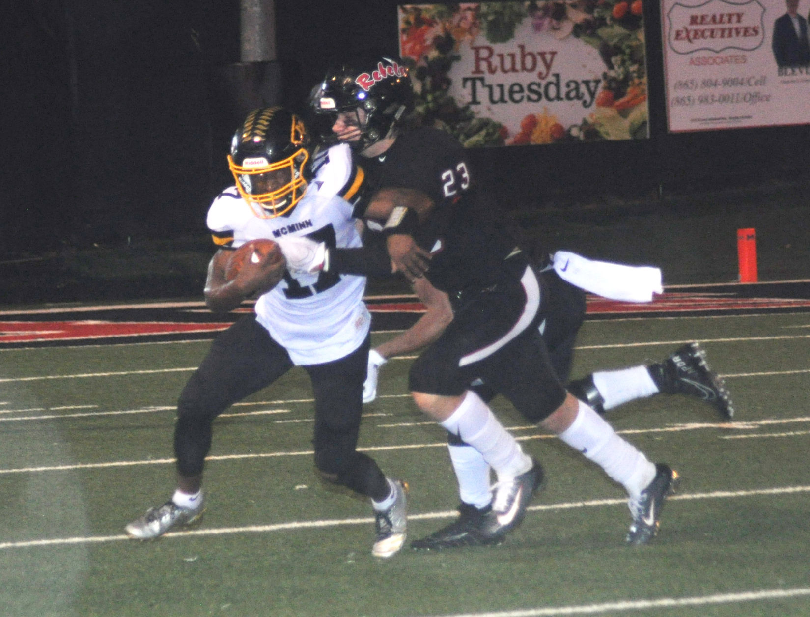 McMinn's Jalen Hunt at Maryville